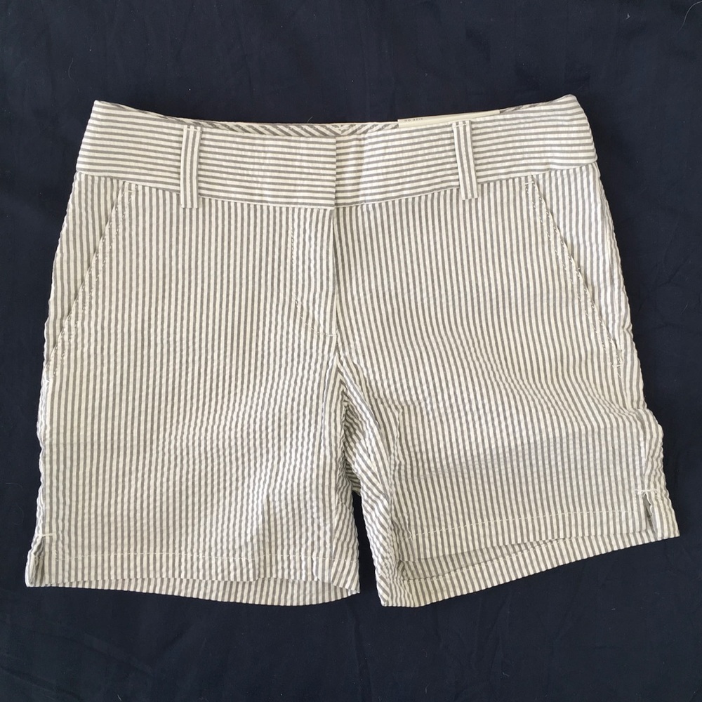 Loft Seersucker Shorts